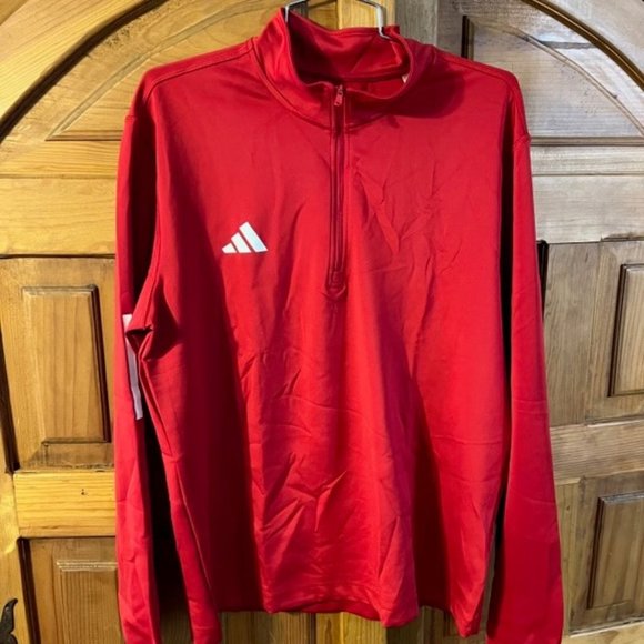 ADIDAS MENS GOLF LONG SLEEVE 1/4 ZIP - Picture 2 of 4